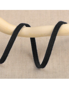 Soft elastic 5 mm - Black