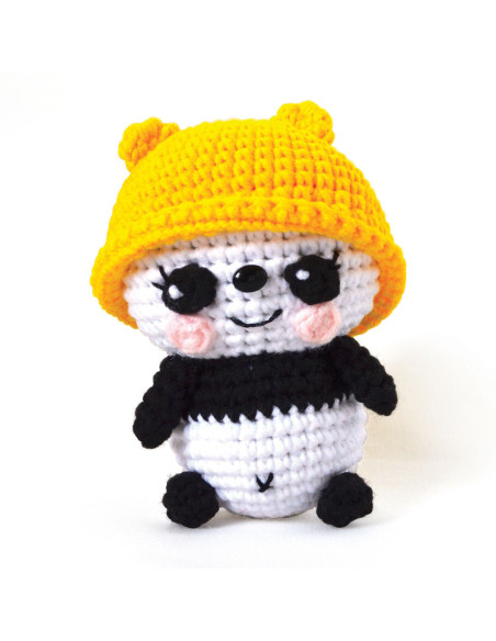 Crochet kit minigurumi - Nana the panda