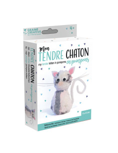 Pom-pom kit - My tender kitten