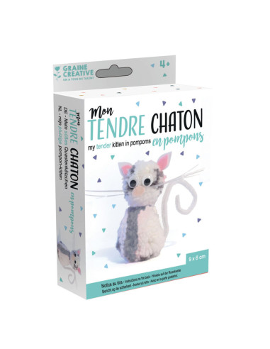 Pom-pom kit - My tender kitten