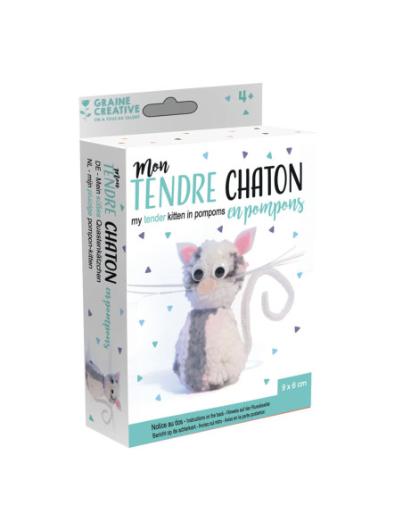 Pom-pom kit - My tender kitten