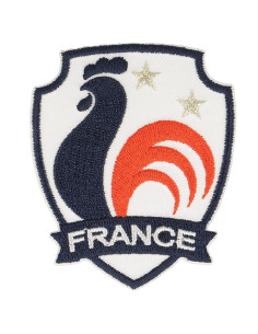 Iron-on rooster patch - France
