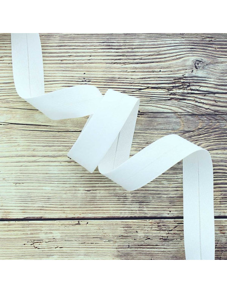 Organic cotton bias - Off-white