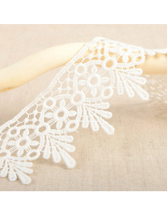 Gothic guipure - White