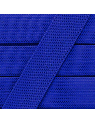 Soft elastic 15 mm - Royal blue