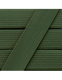 Soft elastic 15 mm - Khaki