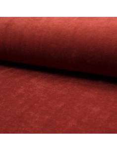 Nicky velvet fabric - Terracotta