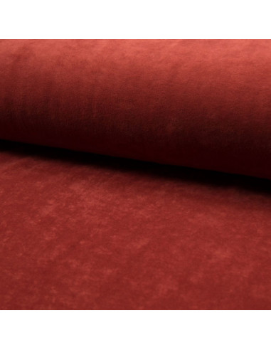 Nicky velvet fabric - Terracotta