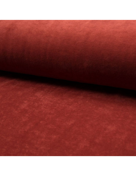 Nicky velvet fabric - Terracotta