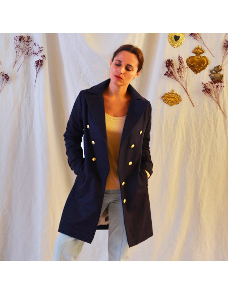 Tsar Coat Pattern - Maison Fauve