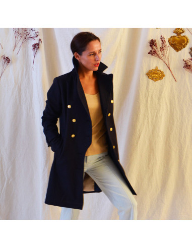 Tsar Coat Pattern - Maison Fauve