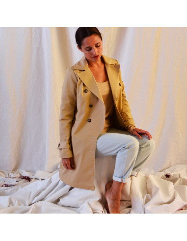 Tsar Coat Pattern - Maison Fauve