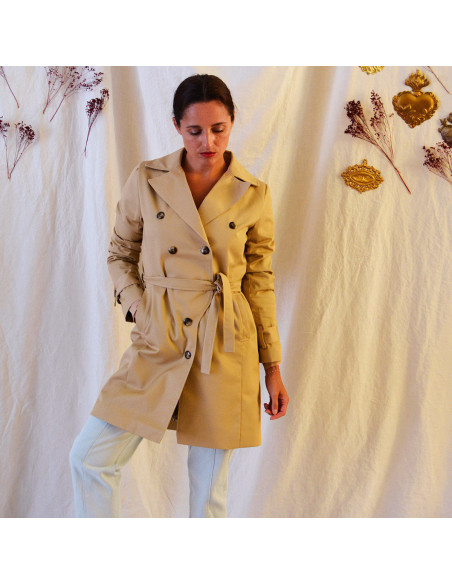 Tsar Coat Pattern - Maison Fauve