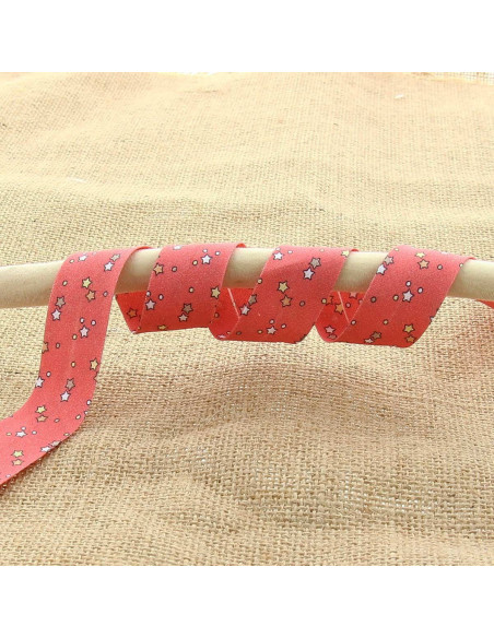 20 mm Star Beads - Coral