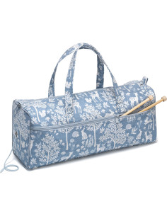 Woodland knitting project bag
