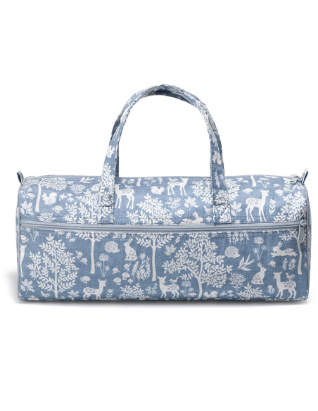 Woodland knitting project bag