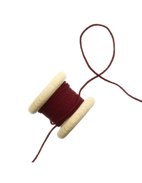 2.5 mm Elastic Cord - Bordeaux