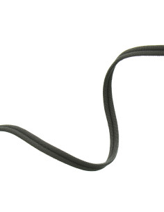 Double piping cord covered matte - Anthracite gray