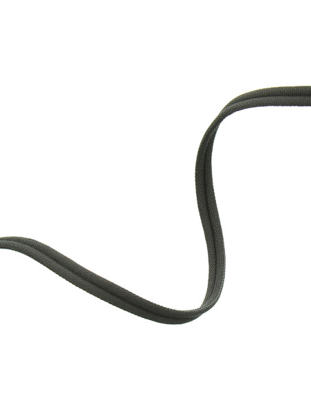 Double piping cord covered matte - Anthracite gray