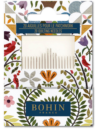 Pack of 20 needles for Bohin patchwork