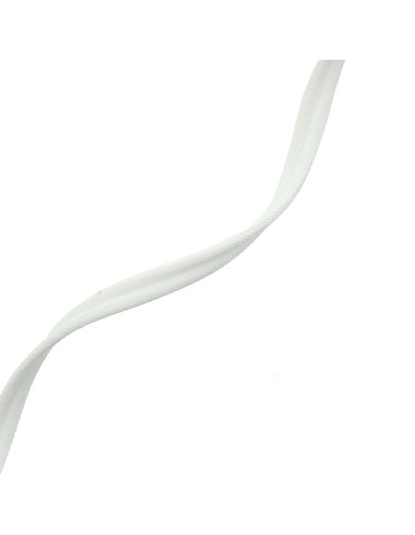 Double piping cord covered matte - White