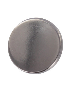 Flat tail button - Gunmetal