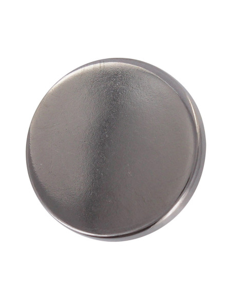 Flat tail button - Gunmetal