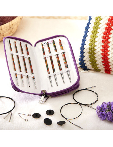 Symfonie KnitPro Tunisian Crochet Hook Set