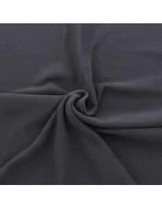 Jersey knit fabric - Charcoal gray