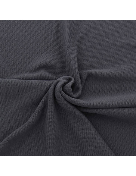 Jersey knit fabric - Charcoal gray