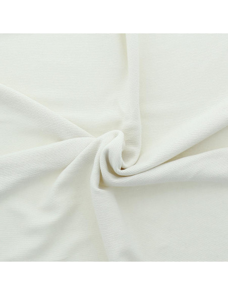 Jersey knit fabric - Ecru