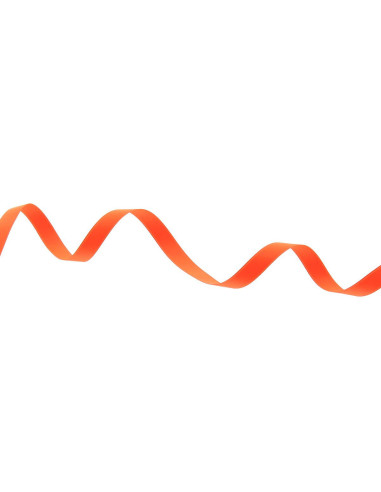 Fluorescent satin ribbon - Orange