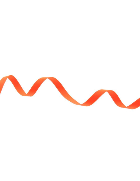 Fluorescent satin ribbon - Orange