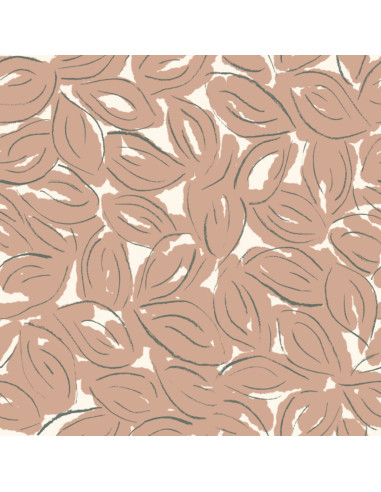 Cotton gauze fabric Petal Maple - Atelier Brunette