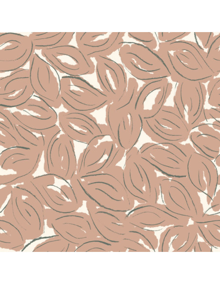 Cotton gauze fabric Petal Maple - Atelier Brunette