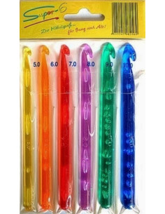 Set of 6 MAXI hooks