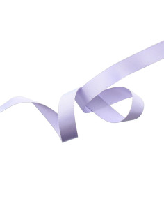 Light lavender satin ribbon
