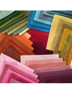 Cinnamon Patch felt coupon 30 x 45 cm