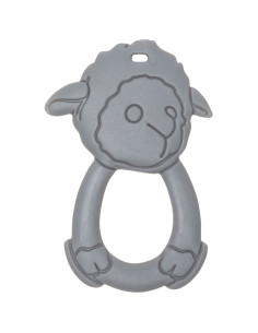 Teething ring for babies - Gray sheep