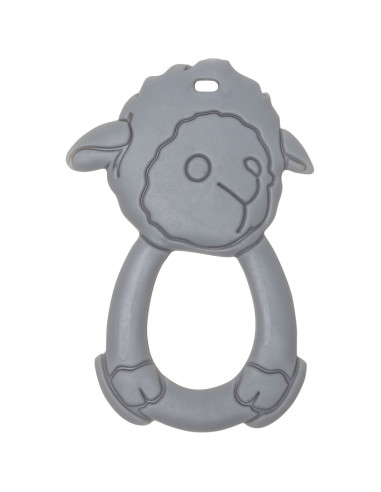 Teething ring for babies - Gray sheep