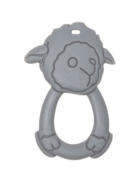Teething ring for babies - Gray sheep