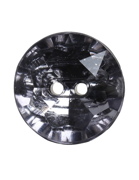 Set of 8 two-hole buttons Cocktail 18 mm - Gray