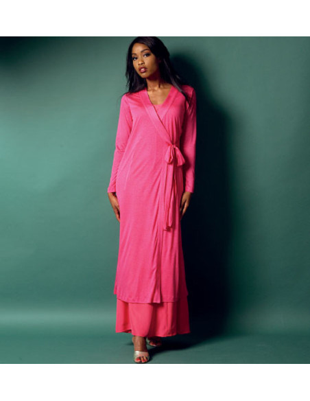 Dress, top, shirt, pants, and bag pattern - Butterick 5963