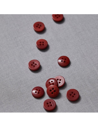 Flat corozo button - Cider