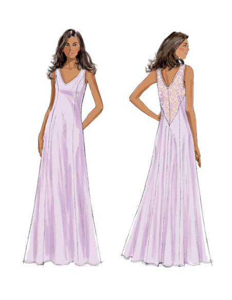 Dress, top, shirt, pants, and bag pattern - Butterick 5963