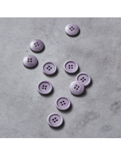 Round-edged corozo button - Parma