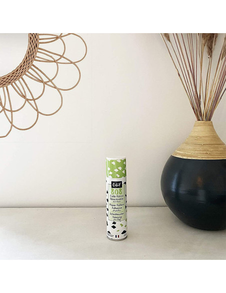 Repositionable adhesive spray for pattern Odif 808