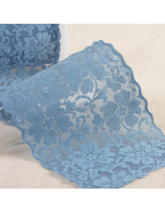 Elastic lace flowers - Lavender blue