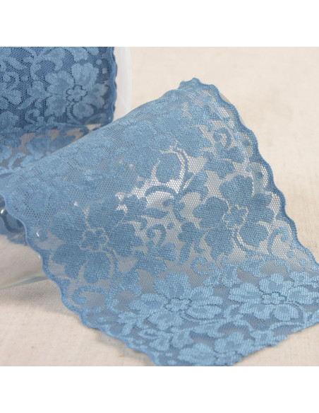 Elastic lace flowers - Lavender blue