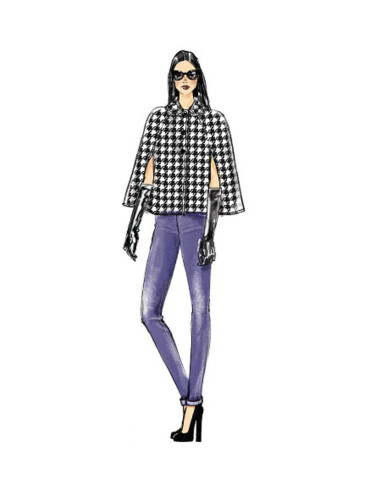 Cape pattern - Vogue 8959